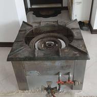 اجاق گاز کوره دار تمام استیل