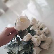 27 شاخه گل رز خارجی و 2 بوته گل آویزی زیرقیمت