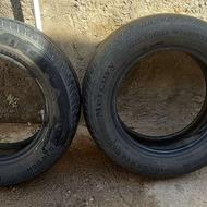 2حلقه لاستیک پژو پارس تمیز ی زد تایر