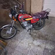 موتور 125 مدل 82 تازه تعمیر