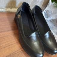 کفش طبی چرمی رنگمشکی سایز 39