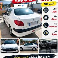 فروش 206 sd v8 مدل 1396 بیرنگ