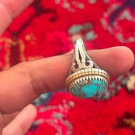 انگشتر فیروزه دست ساز
