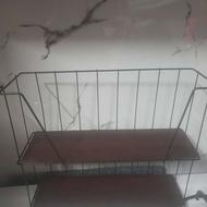 استند فلزی دوطبقه اشپزخانه