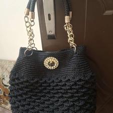 کیف مکرومه دست بافت