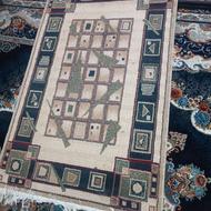 فرش کار کرده وابعاد1در1/5