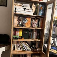 کمد کتاب از جنس ام دی اف با کیفیت بالا
