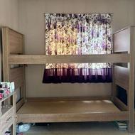 تخت دو طبقه بدون تشک