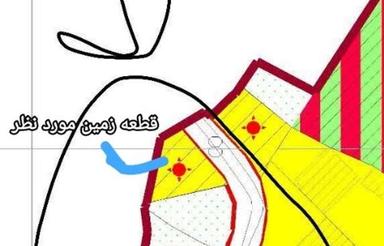 فروش فوری زمین مسکونی 342 متری در داخل بافت زرد
