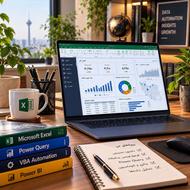 طراحی فایل اکسل، داشبورد و اتوماسیون Excel
