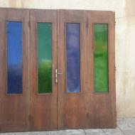درب چوبی سالم