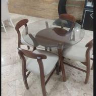 میز ناهارخوری چوب راش،با کف قیمت بازار