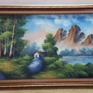 تابلو دیواری نقاشی زنده