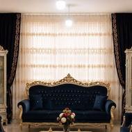 پرده و کناری مخمل