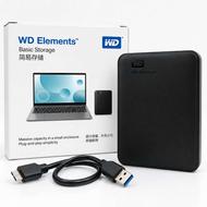 هارد اکسترنال WD Elements یک ترابایت، در حد نو