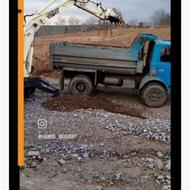 بیل مکانیکی آمیک سه چرخ لاستیکی