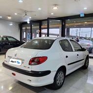 پژو 206 SD (صندوق دار) 1391 سفید