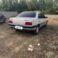 پژو 405 نقرای فابریک سلامت به شرط 88