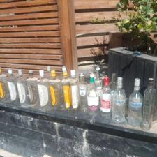 بطری شیشه ای