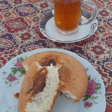 کیک تازه و سالم
