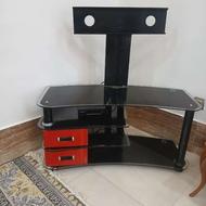 میز تلویزیون شیشه ای کار اصل ترکیه