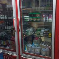 فروش یا معاوضه یخچال سوپرمارکتی چهار درب