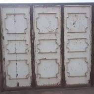 درب حـیاط سه لنگه