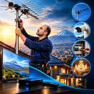 نصاب آنتن/نصب گیرنده/تخصصی/پردیس گیلاوند رودهن