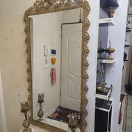 اینه شمعدانی برنز