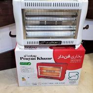 بخاری برقی 5 شعله فن دار با کیفیت عالی فقط 6/900ت