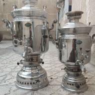 دو عدد سماور بزرگ و کوچک