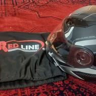 کلاه ایمنی حرفه ای فک متحرک redline.نو