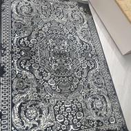 فرش طوسی مشکی