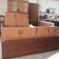 فروش کابینت ام دی اف قهوه ای