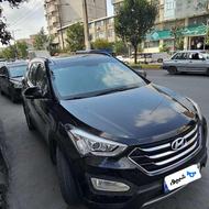 سانتافه مشکی 2015 بی رنگ