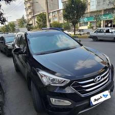سانتافه مشکی 2015 بی رنگ