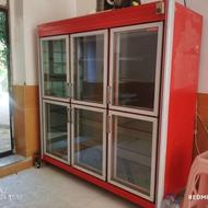 یخچال ایستاده ویترینی الکترو رضا