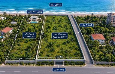 فروش زمین مسکونی 5200 متر در الکله