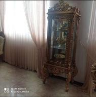 بوفه چوبی طلایی