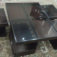 جلو مبلی چوبی