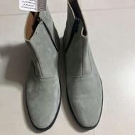 چکمه چرم طوسی